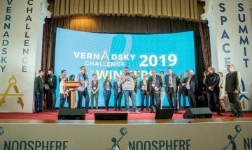 2019.04.17 National aerospace university team`s project took the second place on the competition of engineering startups Vernadsky Challenge