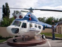 Кампус. Вертоліт Мі-2 в музеї техніки під відкритим небом