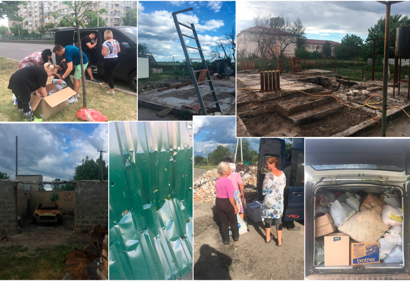 24.06.2022 Trade Union Committee of University helps Deoccupied Settlements in Kyiv Region