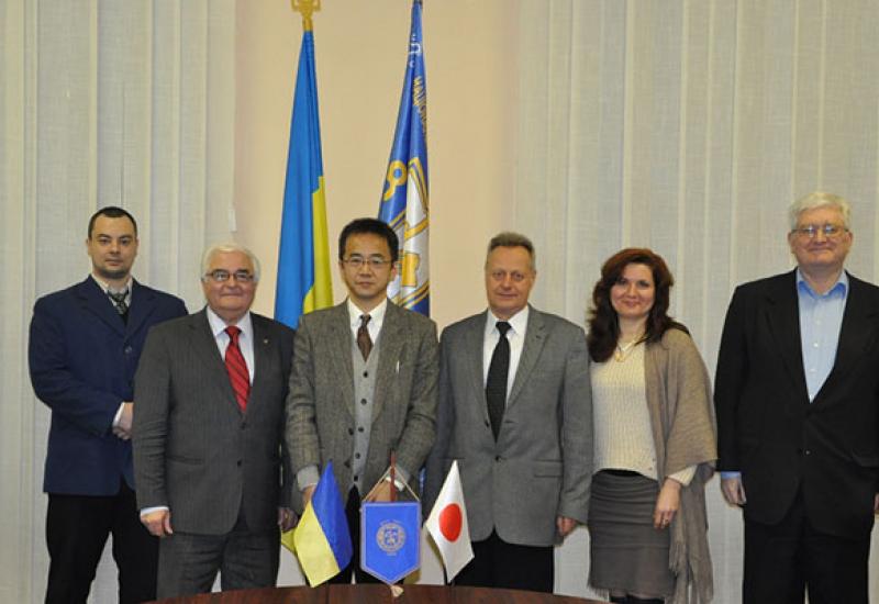2014.01.23 Visit of Professor from Tokyo University of Agriculture and Technology