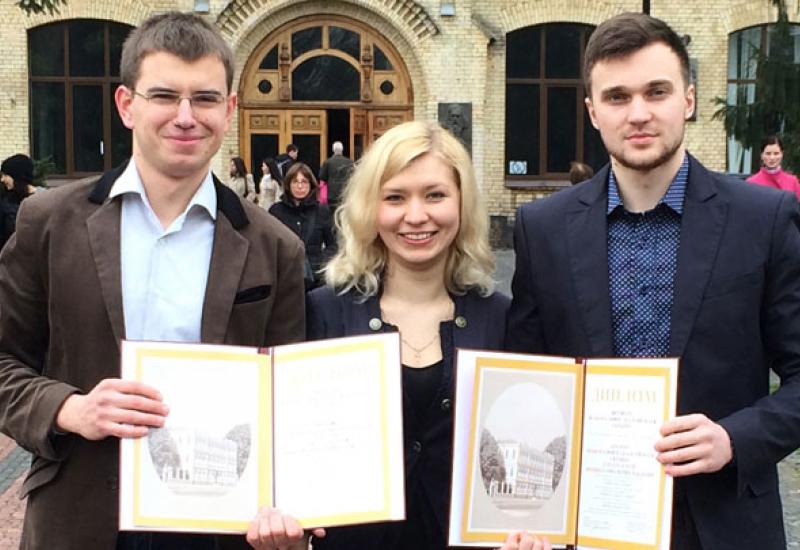 2014.04.02 NAS of Ukraine Award for IESEM Students