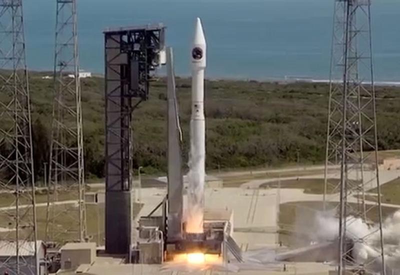2017.04.18  старт ракета-носія «Atlas V» з вантажним кораблем «Cygnus»