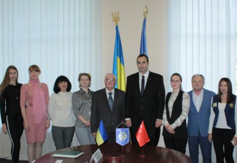 2019.09.17 The visit of the director of Yunus Emre Turkish Center in Kyiv