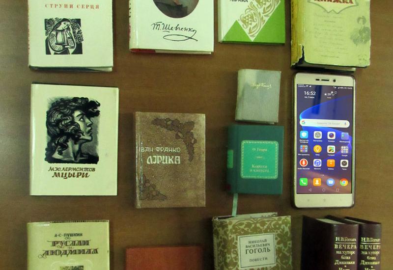 The  collection of miniature books