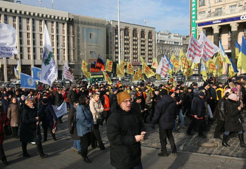 2020.01.15 акція протесту проти ухвалення нового закону "Про працю"
