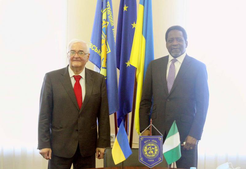 2020.10.09 A Visit of the Delegation of the Embassy of the Federal Republic of Nigeria in Ukraine