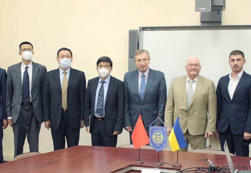 2021.06.15 Igor Sikorsky Kyiv Polytechnic Institute Deepens Cooperation with Partners in China
