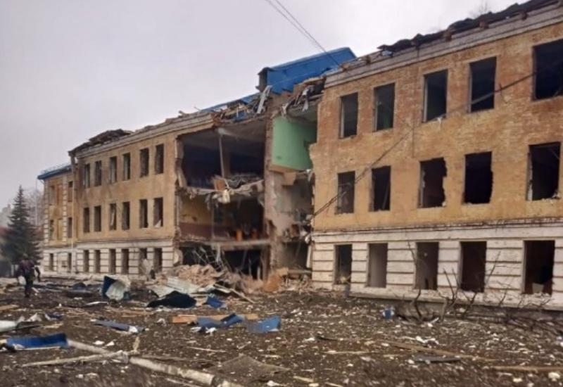 Sumy State University after the shelling