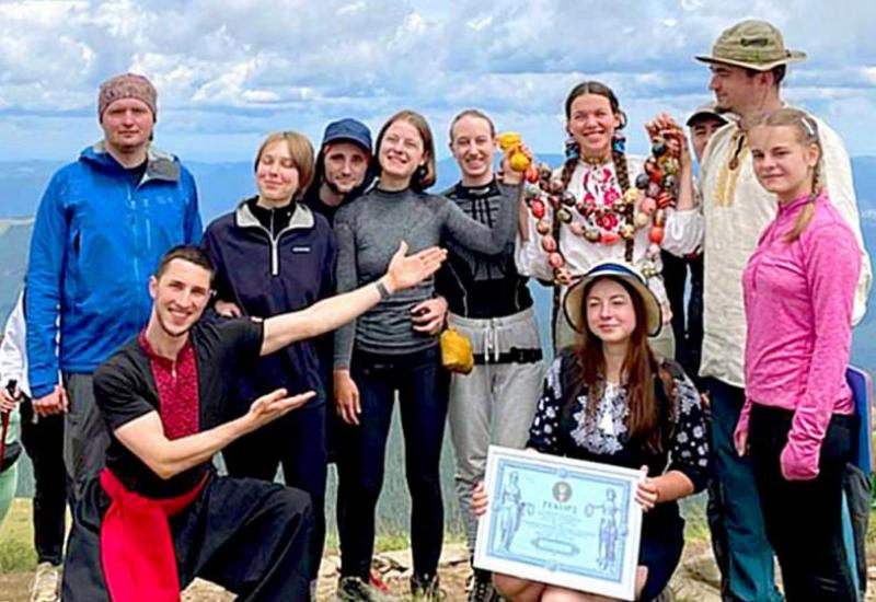 Туристы из КПИ получили признание от Книги рекордов Украины