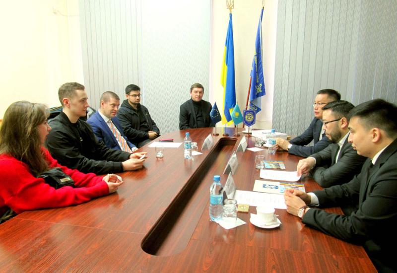 Meeting with representatives of the Embassy of Kazakhstan in Ukraine