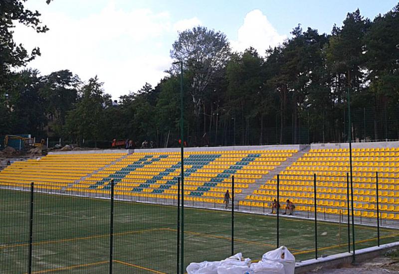 2011.08.23 Закінчується будівництво нового стадіону НТУУ "КПІ"