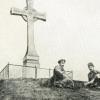 Жандарми на могилі Т.Г. Шеченка у Каневі, 1914 р.