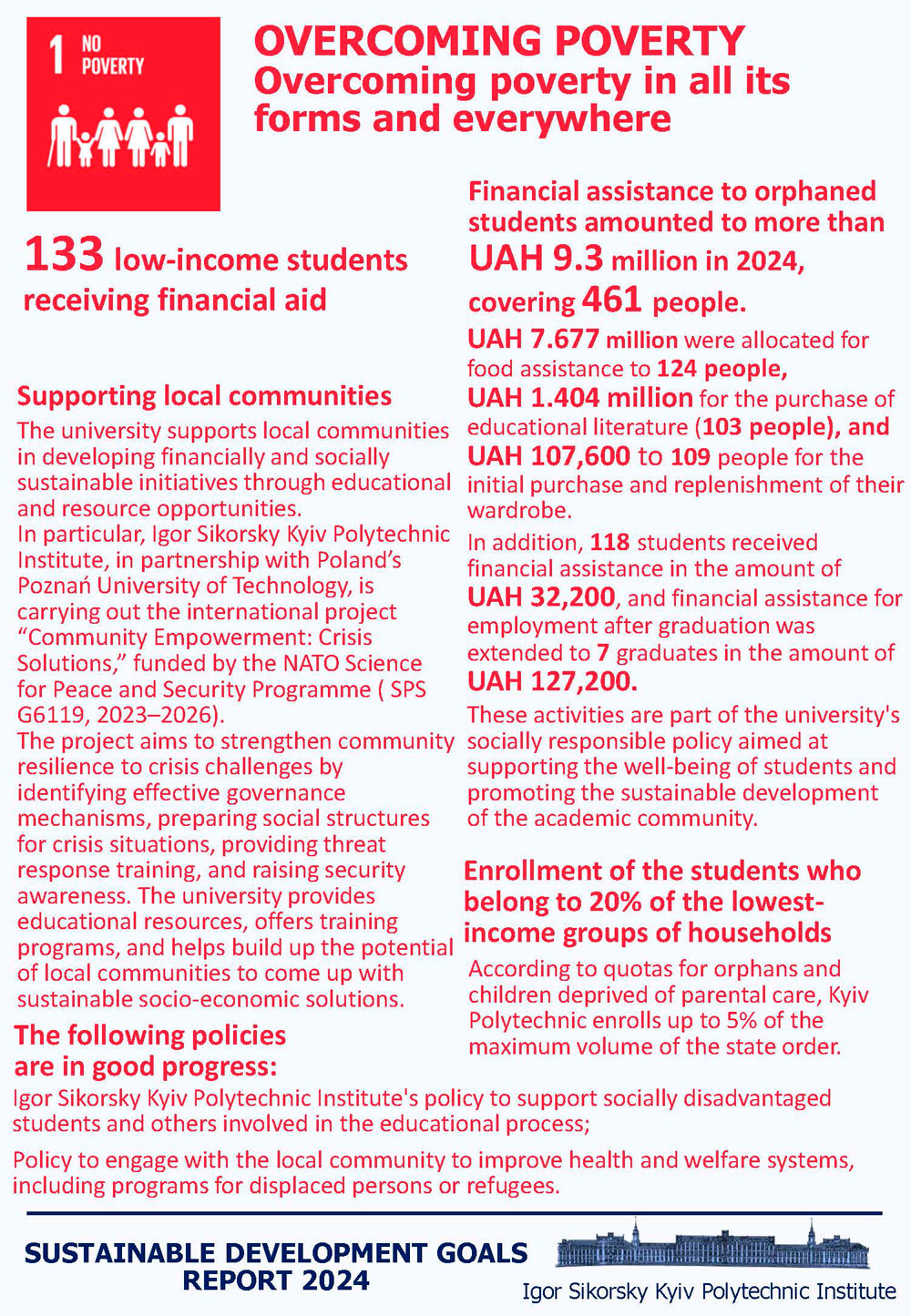 The Sustainable Development Goals 1