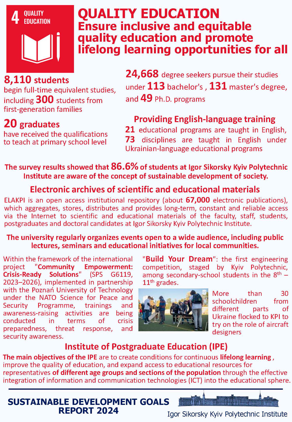 The Sustainable Development Goals 4 The Sustainable Development Goals 4