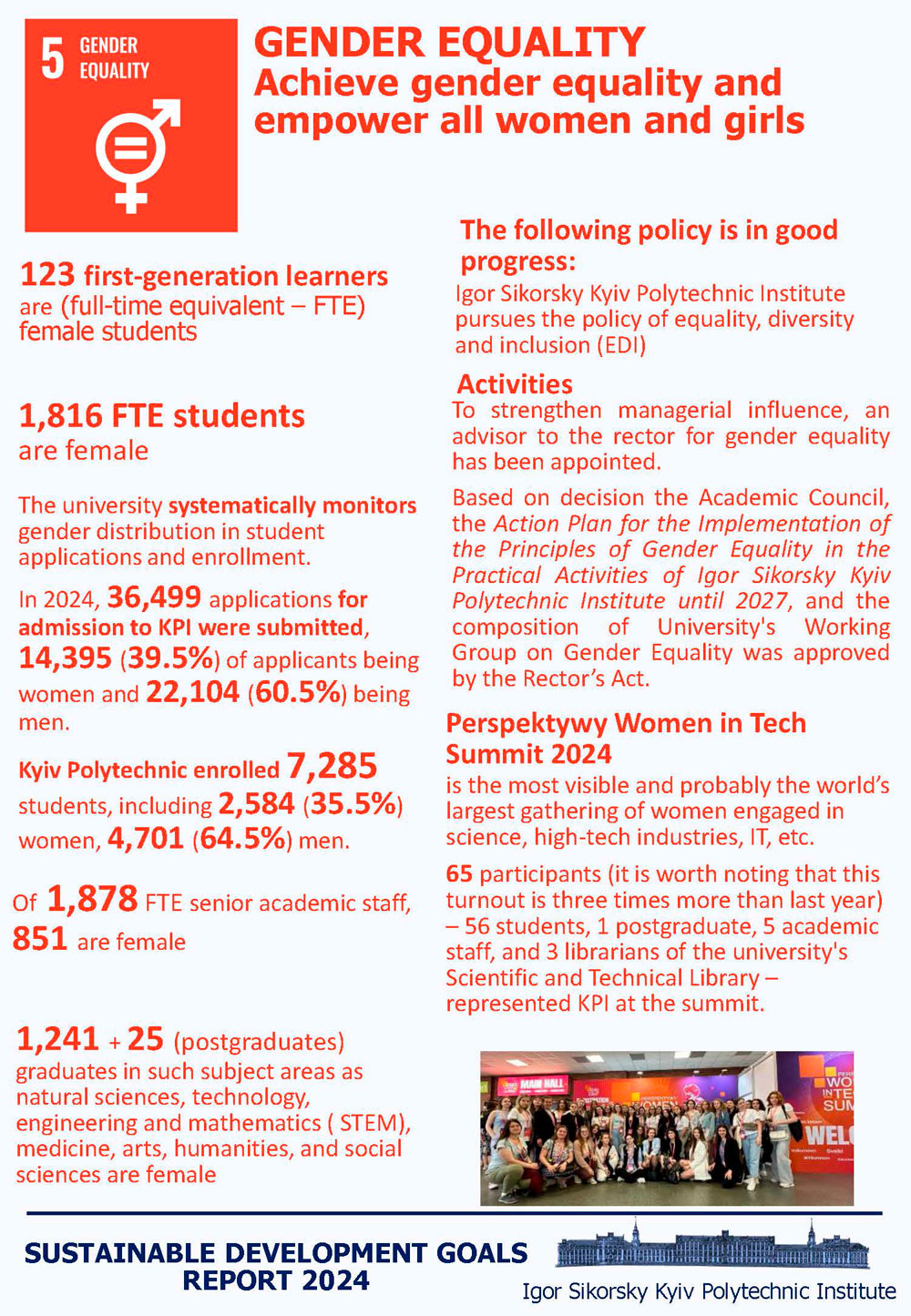 The Sustainable Development Goals 5