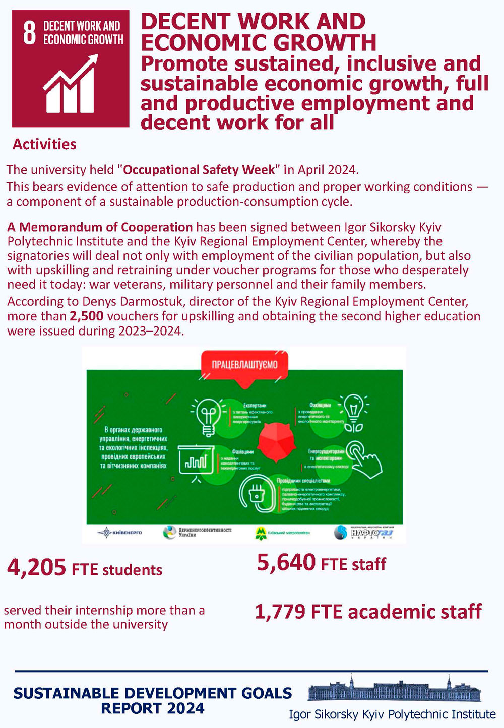 The Sustainable Development Goals 8