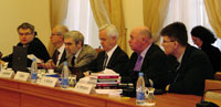 Виступ ректора Згіровського на засіданні круглого столу з проблематики сталого розвитку