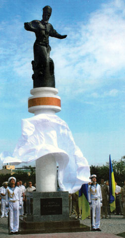 пам'ятник видатному українському державному діячеві, флотоводцю, гетьману України Конашевичу-Сагайдачному