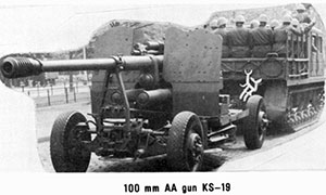 100-мм зенітна пушка КС-19