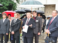 Урочиста церемонія відкриття монументу «Новий Прометей»