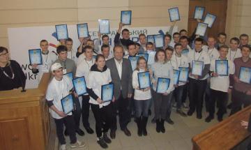 2016.11.25 Призери конкурсу Worldskills Ukraine