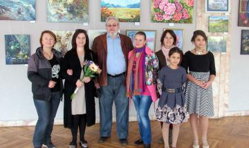 2017.04.05 The exhibition of works by Andrii Kulagin and his students