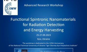 Functional Spintronic Nanomaterials for Radiation Detection and Energy Harvesting
