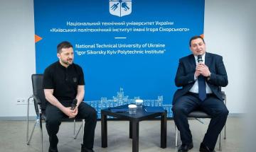 Володимир Зеленський і Анатолій Мельниченко