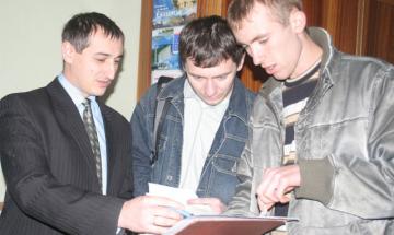 КПІ - 2008. М.Ямшинський із студентами