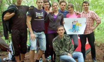 2016.05.13-15 змагання "Лабіринт", команда переможців "Покемони"