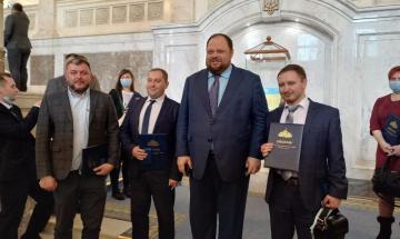10.11.2021 Our scientists received an award from the Verkhovna Rada