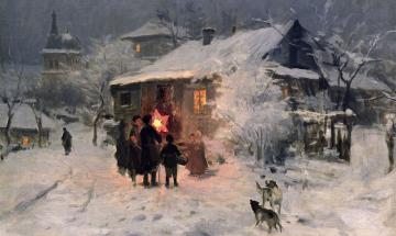 Микола Пимоненко. Колядки, 1880-ті рр.