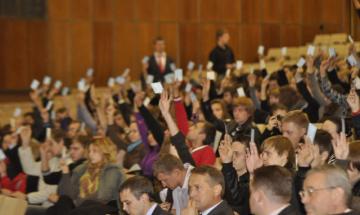 2011.10.20 Звітно-виборча конференція студентів університету