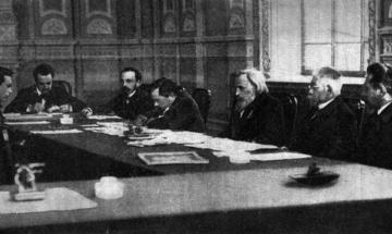 КПІ - 1903. Екзаменаційна комісія під головуванням Д.І.Менделеєва