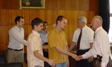 2008.05 Випуск першої  групи міжнародних інженерів-зварювальників