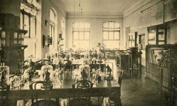 1902. Ботанічна лабораторія: кімната для практичної роботи з анатомії рослин