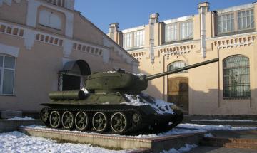 Кампус КПІ. Танк Т-34