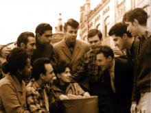 КПІ - 1963. Група студентів-киян з кубинськими студентами КПІ 