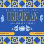 We invite you to 3-month Ukrainian language courses!