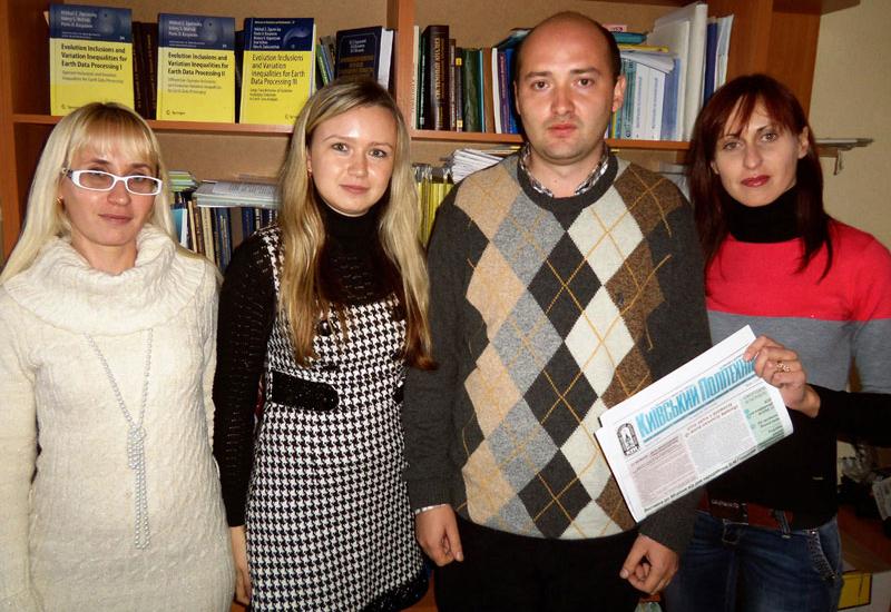 Колектив КПІ. П.О.Касьянов з колегами Колектив КПІ. П.О.Касьянов з колегами