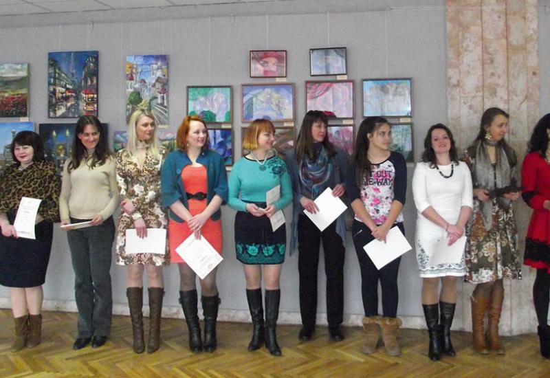 2015.03.05 виставка "ART-WOMEN" присвячена Міжнародному жіночому дню 8 березня