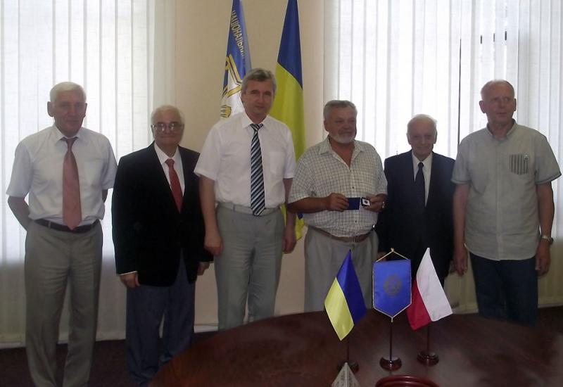 Колектив КПІ. Нагороди від Федерації науково-технічних товариств Польщі Колектив КПІ. Нагороди від Федерації науково-технічних товариств Польщі
