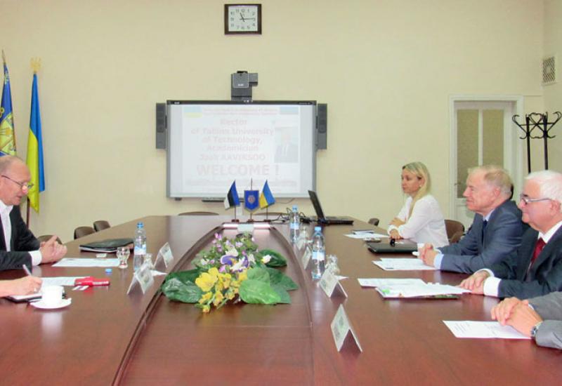 2017.09.26 Візит ректора Талліннського технічного університету 2017.09.26 Візит ректора Талліннського технічного університету