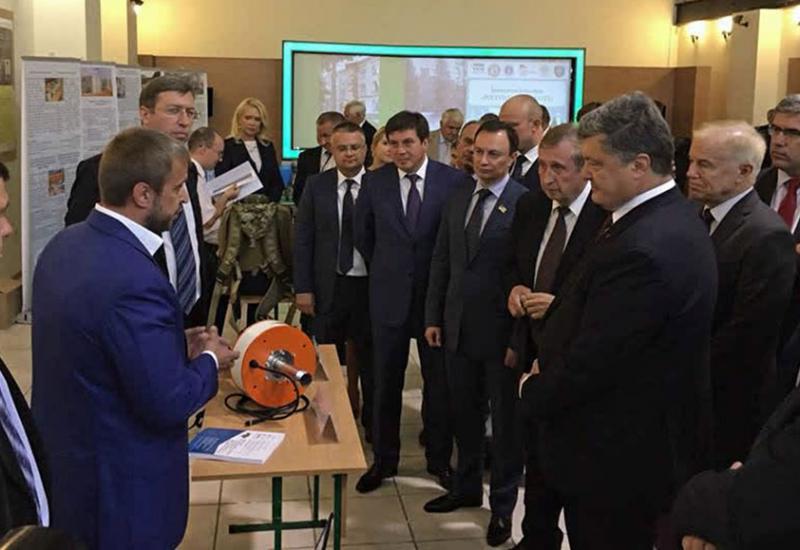 Розробка презентується президенту України Розробка презентується президенту України