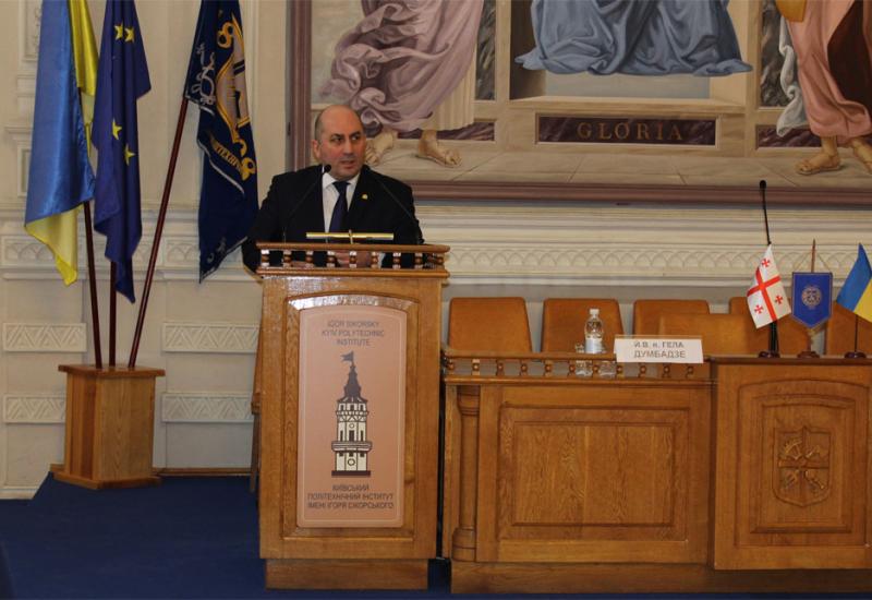 2018.03.21 Lecture of the Ambassador of Georgia in Ukraine for Kyiv Polytechnics 2018.03.21 Lecture of the Ambassador of Georgia in Ukraine for Kyiv Polytechnics