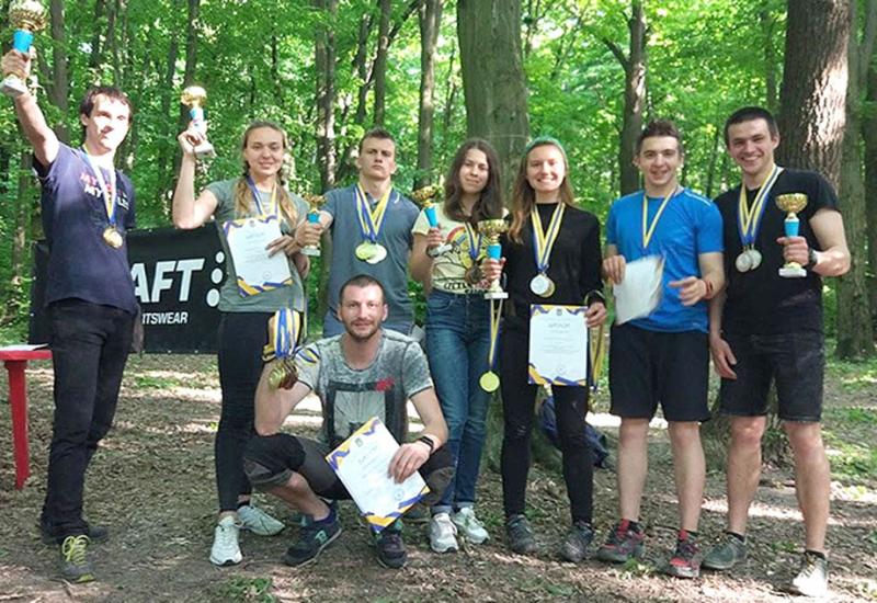 2019.05.16-19 Teams of Igor Sikorsky Kyiv Polytechnic Institute are  the winners of the Ukrainian championship in sports tourism