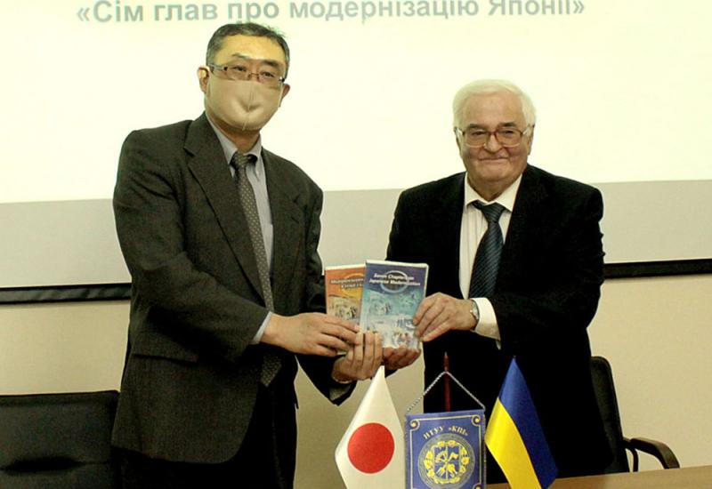 2021.05.14 Satoshi Sugimoto visited Igor Sikorsky Kyiv Polytechnic Institute