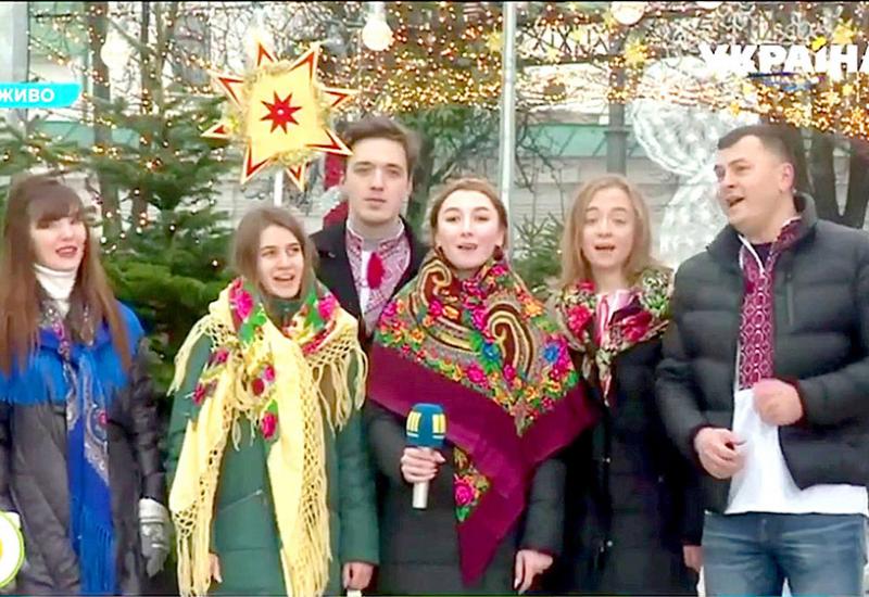 2020.12.25Хоровая капелла КПИ поздравила Украину