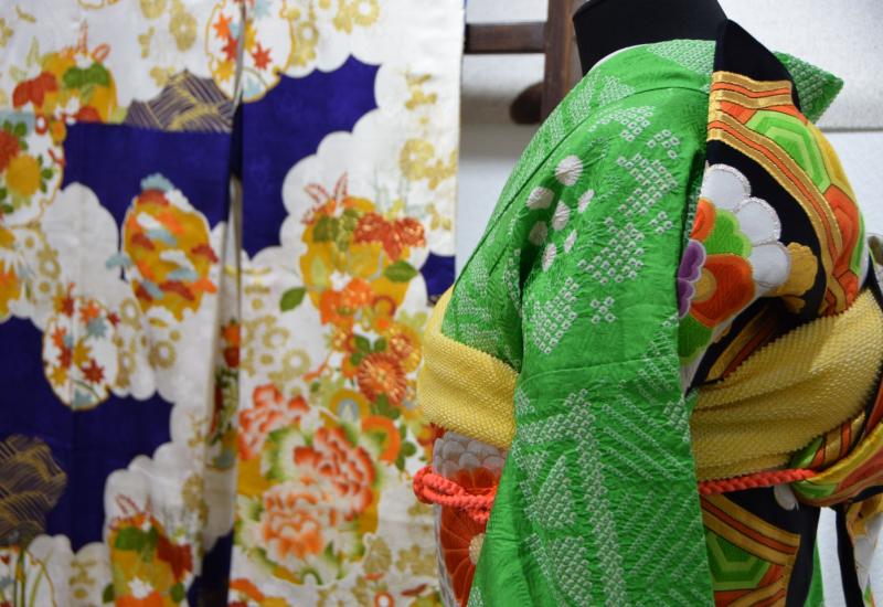 Выставка кимоно "Четыре сезона. Зима"