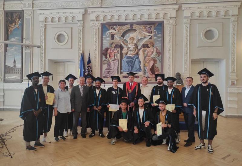 Graduation ceremony 2023 was held at Academic Council Hall of Igor Sikorsky Kyiv Polytechnic Institute”